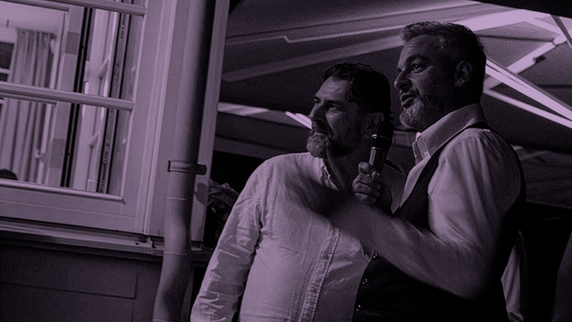 Training bei Radiomoterator Peter Agathkis